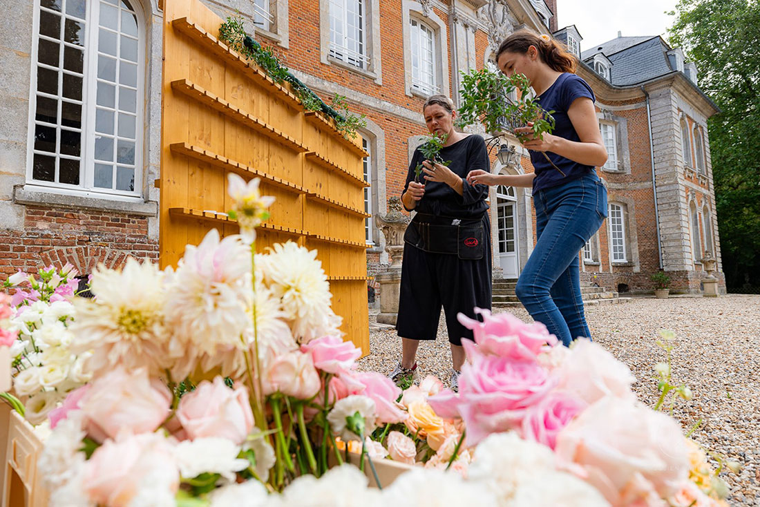 Décoration florale cérémonie laïque - Les Jolis Jours